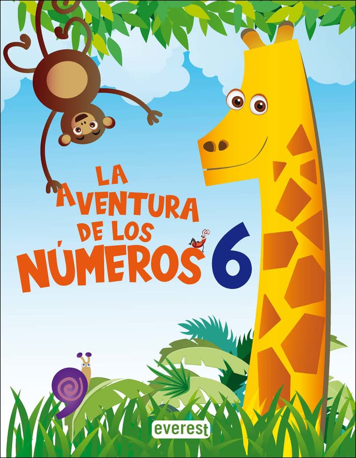 La aventura de los números 6 (Edición 2023) (LA AVENTURA DE LOS NÚMEROS (2023))