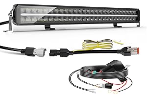 ‎CO LIGHT CO LIGHT 32'' Driving Lightbar Auto mit ECE Zulassung, Ultra Heller Zweireihiges LED Balken für offroad, 4X4, LKW, Traktor, und andere Fahrzeuge,160W 32000LM 6000K 12V 24V IP68 81CM