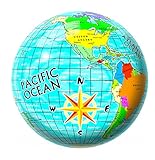 Mapa Mundo Mondo - Balón Mapamundi PVC, 230 mm (2400)
