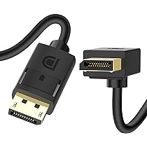 HLLYLL DisplayPort Adapter Set - 8K@60Hz DP Adapter 90° & 270°