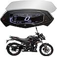 Zealsy Glass Bajaj Pulsar N150 N160 Digital Navigation System Screen Guard Protector Accessories Motorcycle Digital Console Speedometer