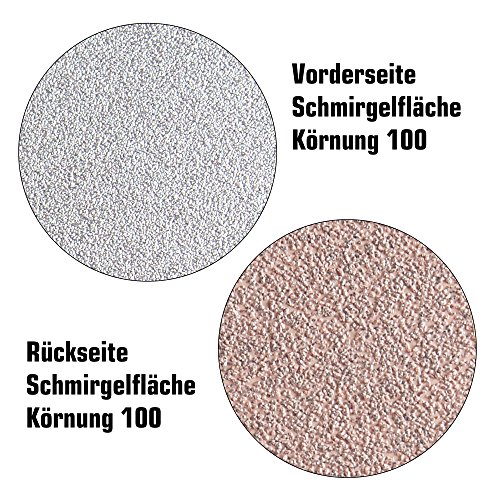 Profi Fußfeile Hornhautfeile F-Podologie, weiss, Pediküre - 3