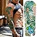 Price comparison product image 3PCs-Waterproof tattoo sticker snake letter body body art tattoo tattoo back sleeve tattoo men and women 3PCs-