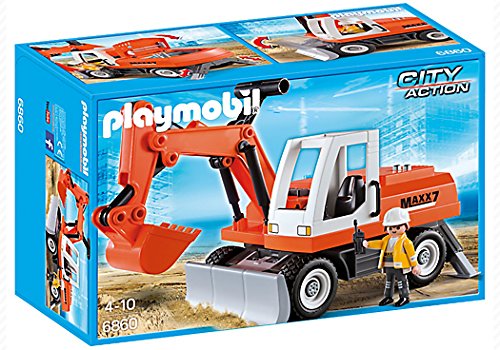 Preisvergleich Produktbild PLAYMOBIL City Action 6860 Baufigur – Bau (Playmobil-Figuren, mehrfarbig, Kinder / Mädchen)