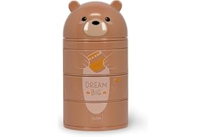 Legami - Organiser da Scrivania, Desk Organiser con 3 Cassetti ad Apertura Laterale, Scomparto Superiore con Chiusura a Scorrimento, Tema Teddy Bear