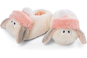 NICI Króliczek Liska Kapcie w Rozmiarze 34-37 M I Obrazkowe Antypoślizgowe Kapcie dla Dzieci I Ciepłe i Przytulne, Pluszowe Kapcie Zwierzaki dla Dziewczynek i Chłopców - 48340