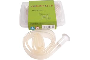 KINDERWELT Tubo di Scarico per Babywannen con Spine, 100 cm, Trasparente