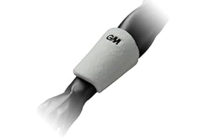 GM | Cricket Protective Wrist or Forearm Guard | High-Density Shock-Absorbing Foam | Sizes Adult, Youth or Junior | White or Black | Gunn & Moore