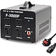 Yinleader DT-3000VA Voltage Converter Transformer for Home and Commercial Appliances with 220V Output, Black