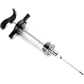 LACOR 61418 &ndash; Syringe for Kitchen, Acrylic, 30 ml, BPA Free | For practical and professional kitchen use; dishwasher safe, BP