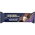 Sally Williams Luxury Belgian Dark Chocolate Covered Soft Nougat Bar, 50 g (Pack of 1)