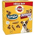 Pedigree Mega Box - Dog Treat MultiPack with 3 Tasty Minis Training Treats Chicken and Duck Flavour and 8 Jumbone Mini Beef and Poultry Flavour, (740 g)