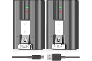 Powerextra 2-Pack 6040mAh Replacement Battery for Ring Doorbell – Fast Charging, Rechargeable Camera Batteries for Ring Video Doorbell 2/3/3 Plus/4, Spotlight Cam, Stick Up Cam & Peephole Cam