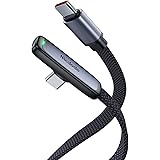 mcdodo Cavo USB C USB C 1.8M, Cavo USB Type-C Ricarica Rapida 90 Gradi USB C Cavo Tipo C Nylon Cavo Caricatore per Samsung Ga