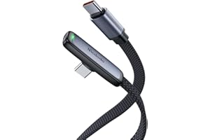 mcdodo Cavo USB C USB C 1.2M, Cavo USB Type-C Ricarica Rapida 90 Gradi USB C Cavo Tipo C Nylon Cavo Caricatore per Samsung Galaxy S22 S21 S20 S10 S9 S8 A71 A51 Note 20 10, Huawei P40 P30, MI 12 11