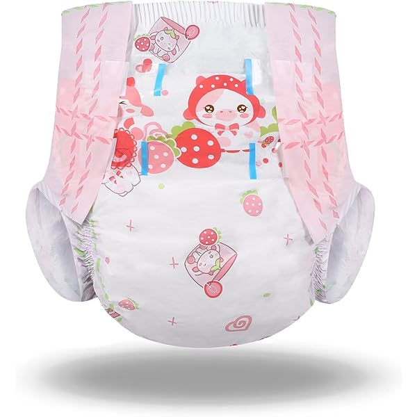 Pannolini Stampati Per Adulti LittleForbig - Taglia X-Large (121-142 Cm), Design Baby Usagi - Foto 11