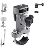 Supporto Per Action Cam Shark - Per Tubi 28-65 Mm, Girevole 360°, Per Bici, Moto, GoPro, DJI, Insta360