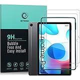 IBYWIND Pellicola Protettiva per Realme Pad(10,4 Pollici),con 2 Pezzi in Vetro Temperato,Facile da installare,Durezza 9H