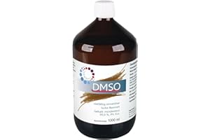 ‎KOPP VERLAG DMSO 99,9% Ph. Eur. 1 Liter | Pharma | Dimethylsulfoxid | Apothekenqualität | vielfältig einsetzbar | in Braunglas | hergestellt in Deutschland | Original