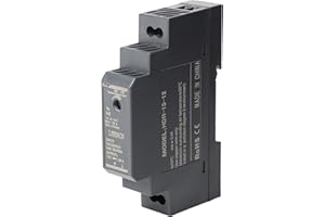 Stonenect DC 12V 1.25A 15W HDR-15-12 Din-Rail Power Supply Transformer Switching Power Supplies Mountable Modular Power Supply for Industrial Automation Distribution Boxes Instrumentation