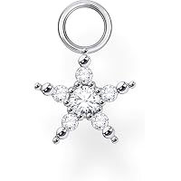 Thomas Sabo Creole Ohrring Aus 925er Sterlingsilber – Einzeln, Mit Clipverschluss Für Charm-Anhänger