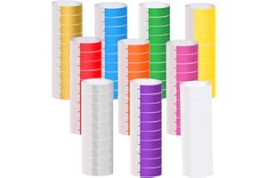 LOMIMOS 1000 PCS Bracelets d'Identification, Imperméables Bracelets en Papier Etanche Bracelet de Fête pour Festival de Musique Clubs Concert Festivals et Voyages Entrée Evénements