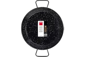 Metaltex - Paellera Acciaio Smaltato 7 Razioni 36 cm