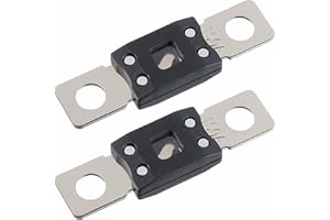 SIGANDG 150A MEGA Fusible à Courant Élevé AMG 150 Ampères à Boulonner pour Voitures, Camions, Véhicules de Construction, Autobus, Caravanes (2 Pièces)