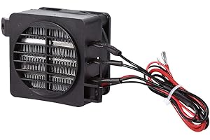 ZERODIS 100W 12V elektryczny grzejnik PTC energooszczędny wentylator samochodowy nagrzewnica powietrza element grzejny o stałej temperaturze