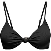 ONLY ONLSIENNA RIB KNOT BIKINI TOP SWM ACC Bikini &Uuml;st&uuml; Kadın