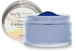 Embossing Powder Jar | 10ml | Regular | Pretty Things London (Cobalt Blue)
