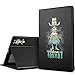 Price comparison product image ESR iPad 9.7 Inch 2018/2017 Case, Folio Multi-Angle Viewing Stand Slim-Fit Smart Case Premium Synthetic Leather Cartoon with Auto Sleep/Wake for iPad 9.7 inch (iPad 6, iPad 5), Texas Sergeant