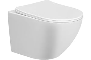VEREG Wand-WC ALIKI, spülrandlos, inkl. WC-Sitz slim absenkbar und abnehmbar