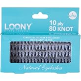 Loony Takma Kirpik 80'li Long D&uuml;ğ&uuml;ml&uuml; - Doğal G&ouml;r&uuml;n&uuml;m İ&ccedil;in Ev ve Profesyonel Kullanıma Uygun