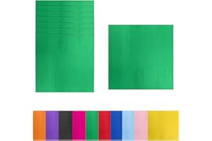 AISSZHAO 20PCS Green Serviettes Talking Tables Paper Napkins, 33cm Solid Colour 2 Ply Beverage Luncheon Decorative Soft Paper Dinner Napkin for Party, Bar, Restaurant