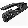 Thrifty Tech Professional RJ45 Crimping Tool Pass Through, Ethernet Wire Cutter Crimper for Cat7 Cat6A Cat6 Cat5E Cat5 Pass-through and Non-pass-through Connectors. (Pro Pass Through Tool)