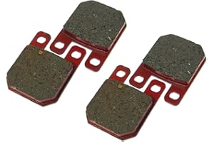 2EXTREME 4x Bremsbeläge Set Vorne Hinten kompatibel mit Speedfight Jetforce C-Tech Elyseo 50