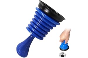 JATIPY Mini Sink Plunger – Powerful Drain Unblocker for Sinks, Toilets & Drains – Heavy-Duty Kitchen & Bathroom Plunger for Home Use