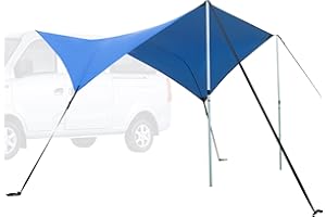 Ultrasport Toldo para vehiculos, Adultos Unisex, Azul, 190/250 x 250 cm