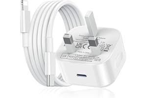 UGKENT iPad Charger,USB C to Lightning Fast Charging Cable and Plug 25W Charge for New Apple i Pad Pro 9.7 10.5 12.9 inch 2nd Generation/Air 3rd/Mini 4 5th Gen/Pad 5th 6th 7th 8th 9th 2021/iPhone 14 13 12 11