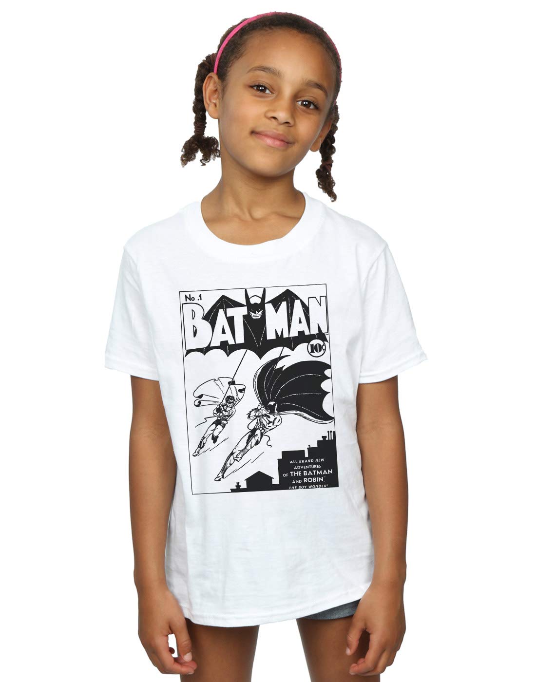 DC-Comics-Mdchen-Batman-No-1-Mono-T-Shirt