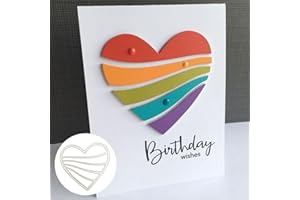 Jowxsx Stanzschablone, Metall, für DIY, Scrapbooking, Fotoalbum, dekorative Prägepapier-Stanzformen (2993212031)