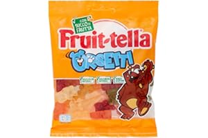Fruittella Orsetti, Caramelle Gommose, Gusto Frutti Assortiti con Succo di Frutta, Senza Glutine, Confenzione da 1 Busta da 175g, da Portare Sempre con te e da Condividere con chi vuoi