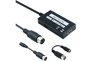 Mcbazel SEGA Megadrive 1080p HDMI Adapter for Mega Drive 1/Mega Drive 2/NEOGEO, Aspect Ratio Switch for 16:9 or 4:3
