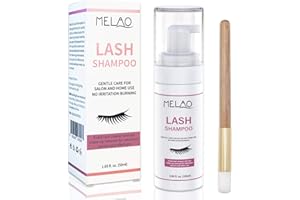 VEMOFOPER Wimpernverlängerungs-Reiniger, Augenlid-Schaumreiniger, Wimpern-Schaumshampoo, frei von Öl, Parabenen und Sulfaten, absolut sicher für natürliche Wimpern und nicht reizend