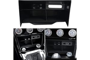 MARCHFA Consola Central Organizadora Compatible para T Roc 2017 2018 2019 2020 2021 2022 2023