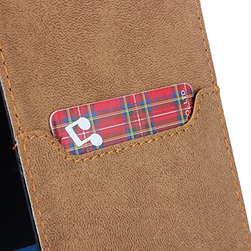 UMI ROME X Smartphone Klappbare Flip Tasche / Schutzhülle mit Kreditkartenfach – Flip Hund dalmatiner Nano L - 6