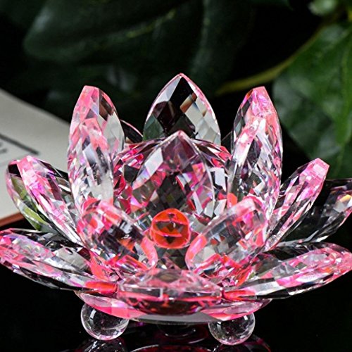 Bouquet-de-fleurs-de-lotus-en-cristal-Grande-taille-Artisanat-Dcoration-pour-la-maison-De-toutes-les-couleurs-Cadeau-pour-un-anniversaire-un-mariage
