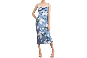 HAHAEMMA damska odzież na czas wolny, bez rękawów, satynowa sukienka koktajlowa, plażowa, wieczorowa sukienka na imprezę, kołnierz w kropki, panterka