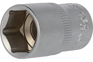 BRILLIANT TOOLS BT022809 1/2" Sechskant-Stecknuss, 18 mm [Powered by KS TOOLS]